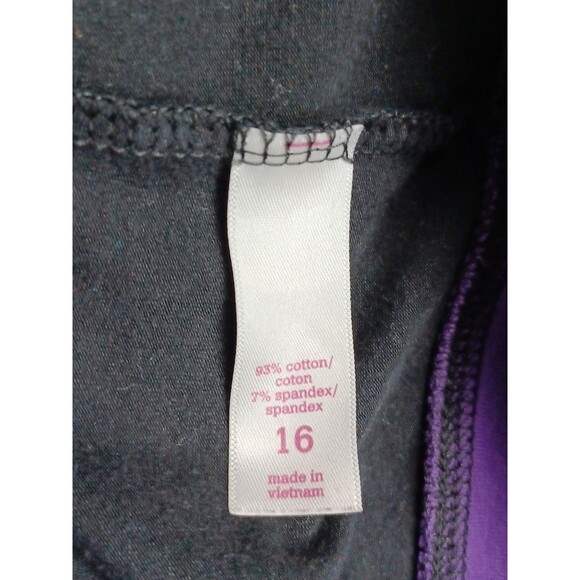 5th & Ocean LSU Tigers Full Zip Jacket Youth Sz 16 Purple (Small) - Picture 8 of 10